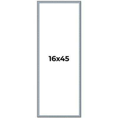 16x45 Frame Rustic Sky Blue Solid Wood Picture Frame | 0.75 Inch