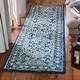 preview thumbnail 15 of 16, SAFAVIEH Handmade Trace Nydia Oriental Wool Rug 2'3" x 10' Runner - Navy/Light Blue - Runner