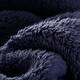 preview thumbnail 6 of 6, 60 in. x 72 in.Ink Blue Oversided Sherpa Throw Blanket(2 Pack Set of 2)