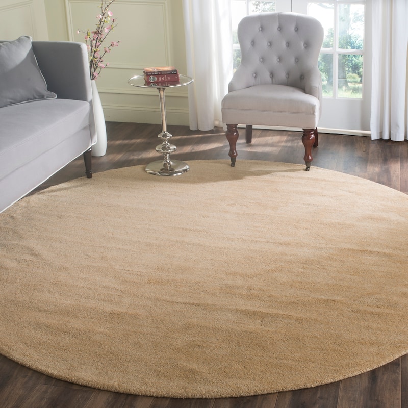SAFAVIEH Handmade Himalaya Colorweave Plaid Modern Wool Rug