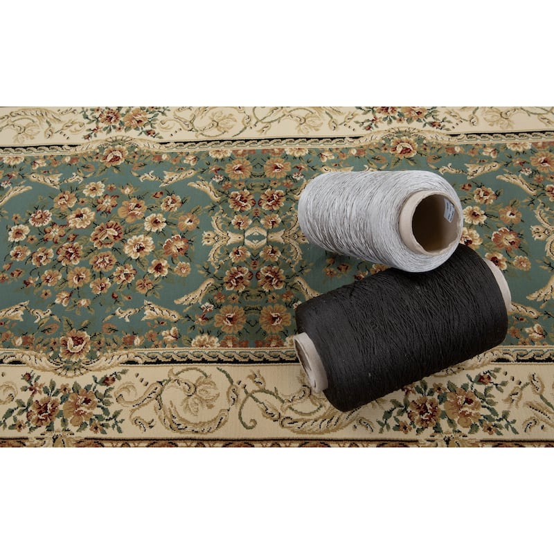 Aubusson Collection Classic Medallion Area Rug