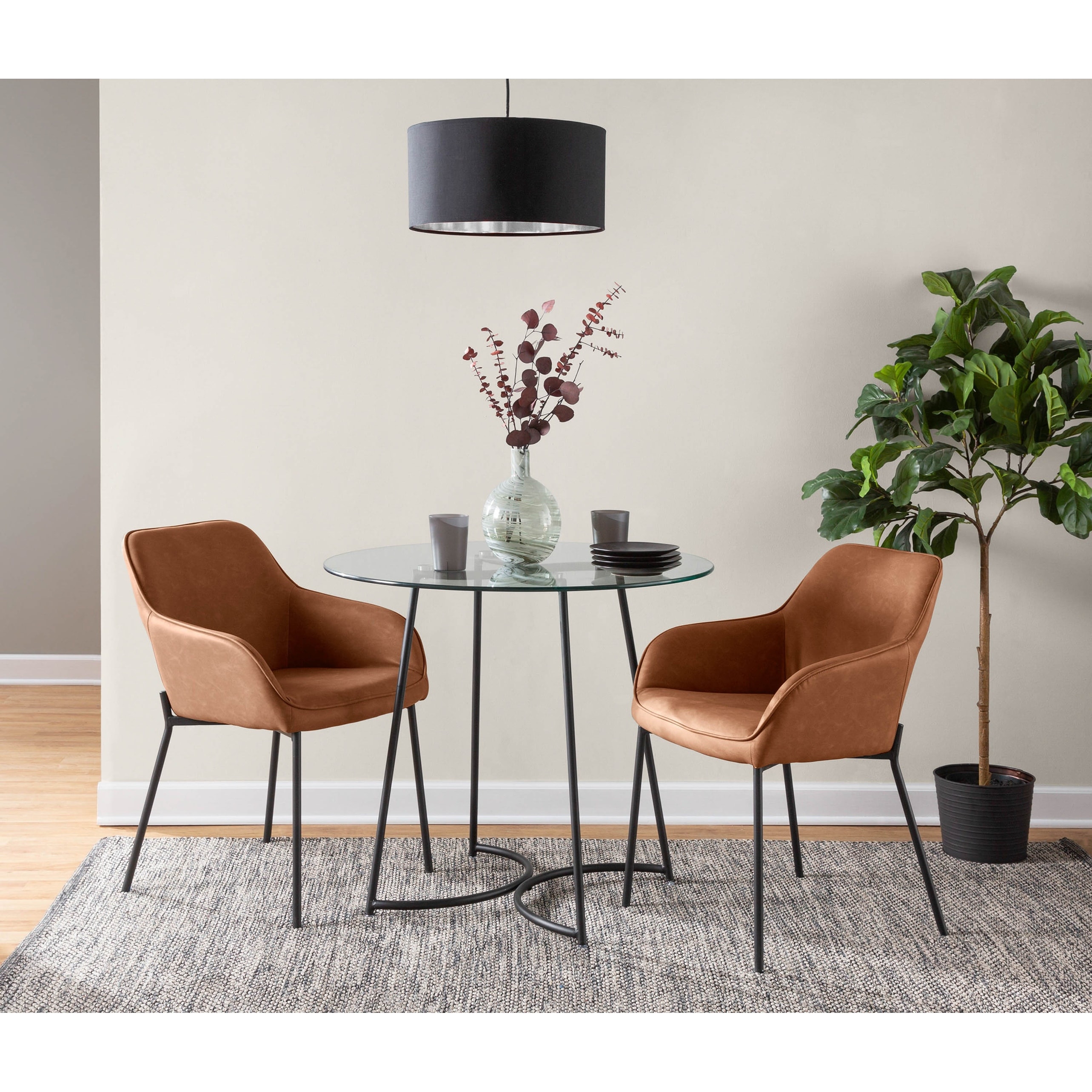 Carbon Loft Galotti Upholstered Dining Chair (Set of 2)