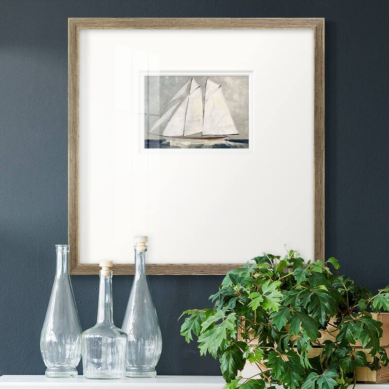 Setting SailPremium Framed Print