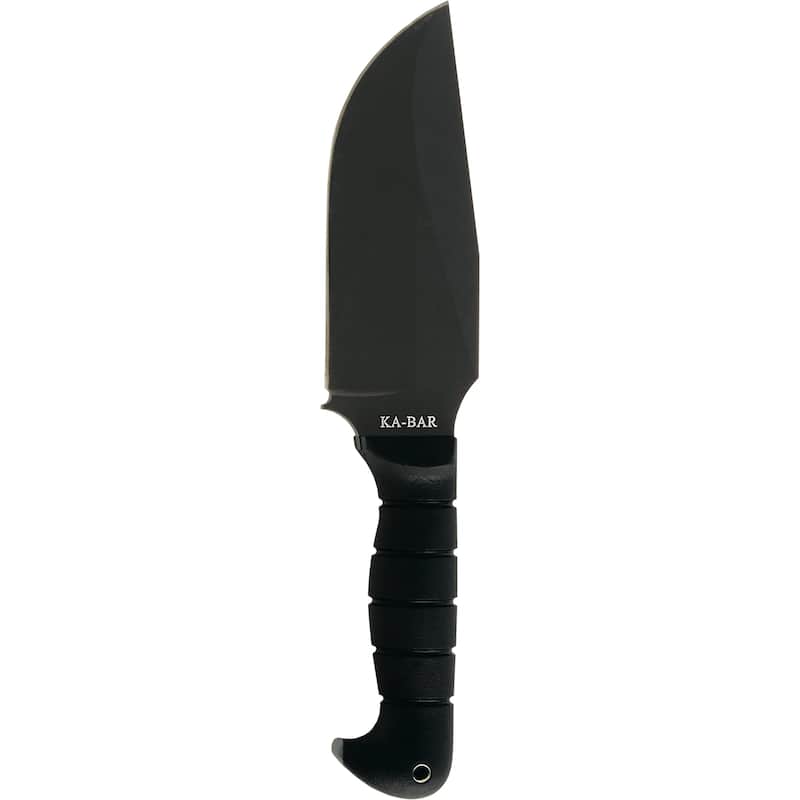 KA-BAR 6.75" Fixed Blade Heavy-Duty Warthog Knife w/ Sheath - Black