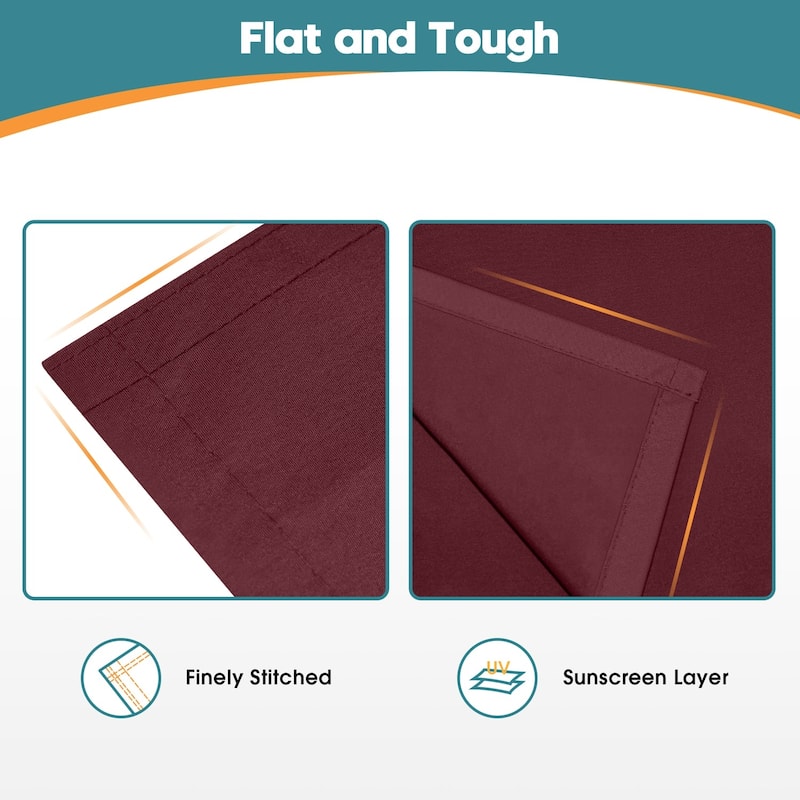 MCombo Sunshade Replacement Fabric with UV Protection for Retractable Patio Awnings