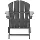 preview thumbnail 23 of 99, POLYTRENDS Laguna Outdoor Eco-Friendly Poly Folding Adirondack Chair (Set of 2)