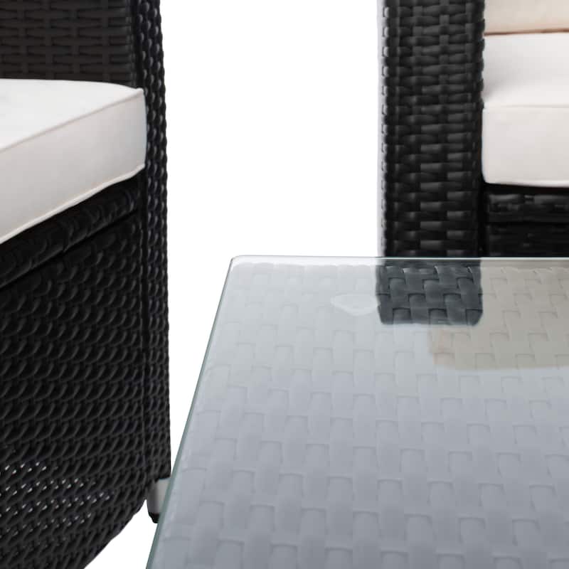 SAFAVIEH Outdoor Living Lorma 4-Piece Patio Set.