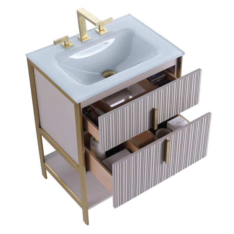 Fine Fixtures Serenity Modern bathroom vanity