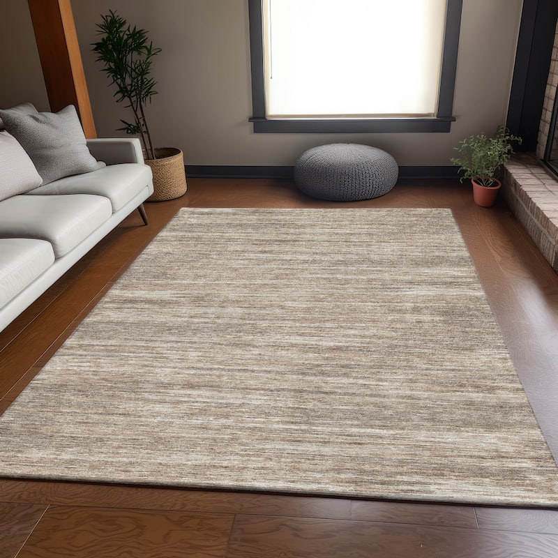 Premium Washable Super Soft Ombre Stripes Mayfield Rug