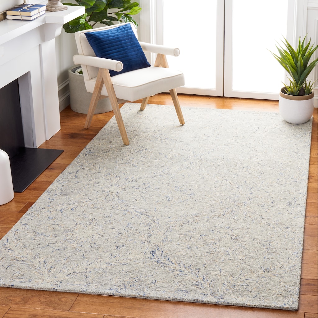 SAFAVIEH Handmade Micro-Loop Spaska Wool Rug
