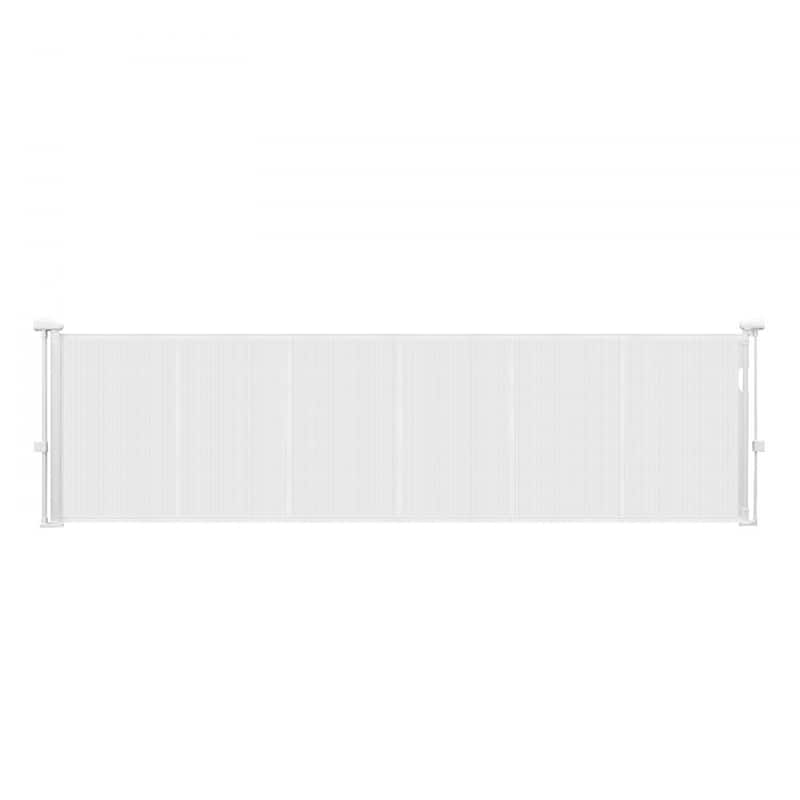 Retractable Mesh Baby Gate 34” Tall Indoor Pet Safety Fence for Stairs Hallways and Doorways - 34"Tall