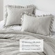 preview thumbnail 15 of 50, Chelsea Square Himari Diamond Quilted Ruffle Edge Comforter Set
