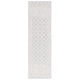 preview thumbnail 16 of 16, SAFAVIEH Handmade Abstract Lozena Contemporary Wool Rug 2'3" x 8' Runner - Blue/Ivory - Runner