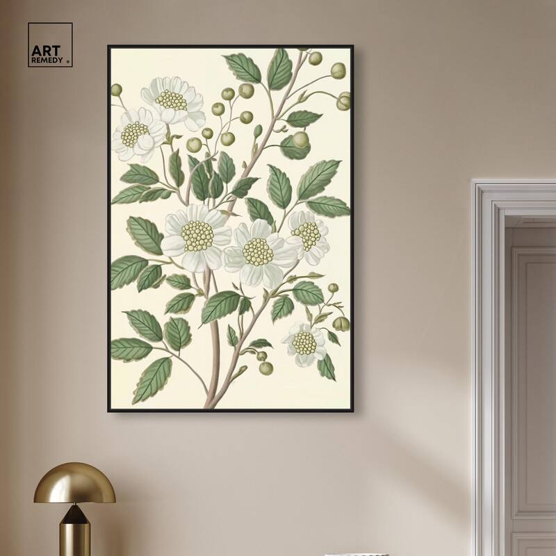 White Cherokee IV Canvas by Art Remedy