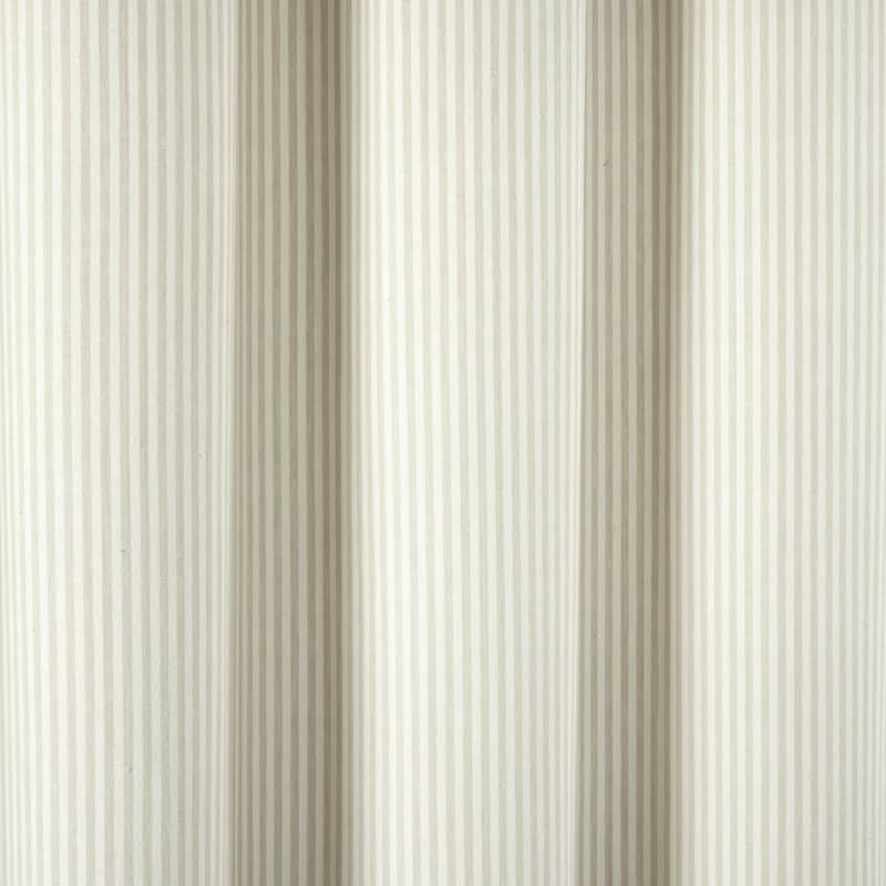 Lush Decor Farmhouse Vintage Stripe Yarn Dyed Eco-Friendly Recycled Cotton Shower Curtain