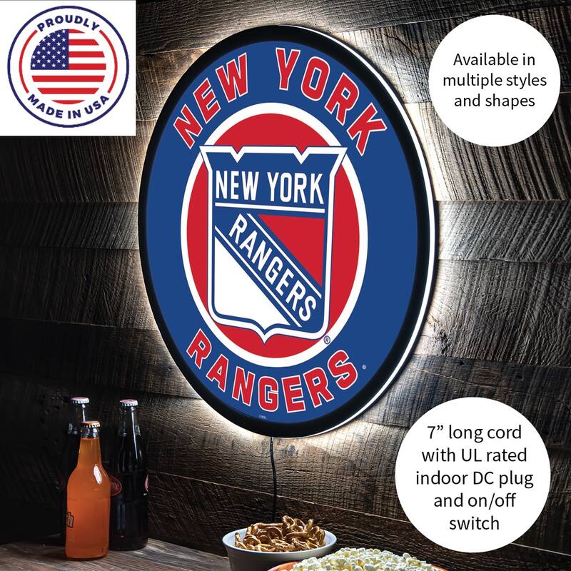 New York Rangers LED Lighted Sign
