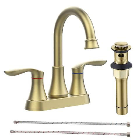 Bathroom Faucet with Pop-up Drain