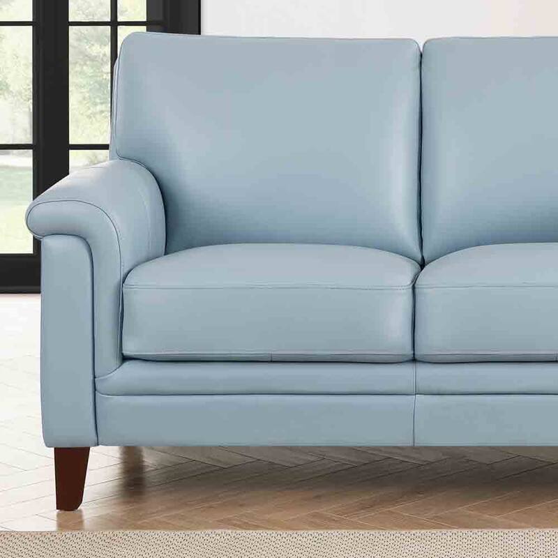 Leather Loveseat