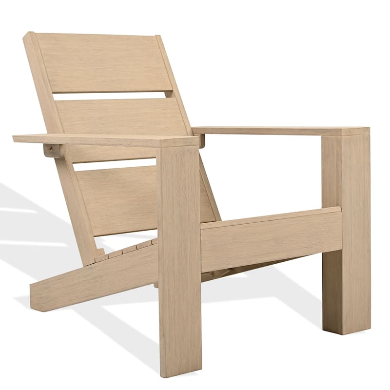 SAFAVIEH Couture Calypso Eucalyptus Adirondack Chair - 30"W x 35"D x 35"H