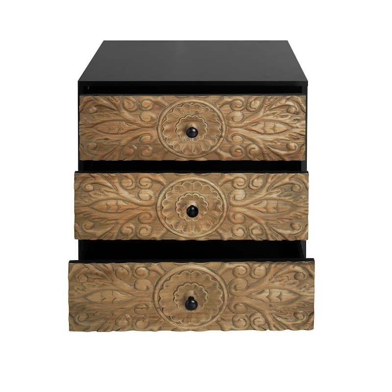 3 Drawer American Furniture Cabinet for living room - N/A