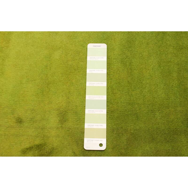 ECARPETGALLERY Hand-knotted Color Transition Lime Wool Rug - 2'9 x 9'9
