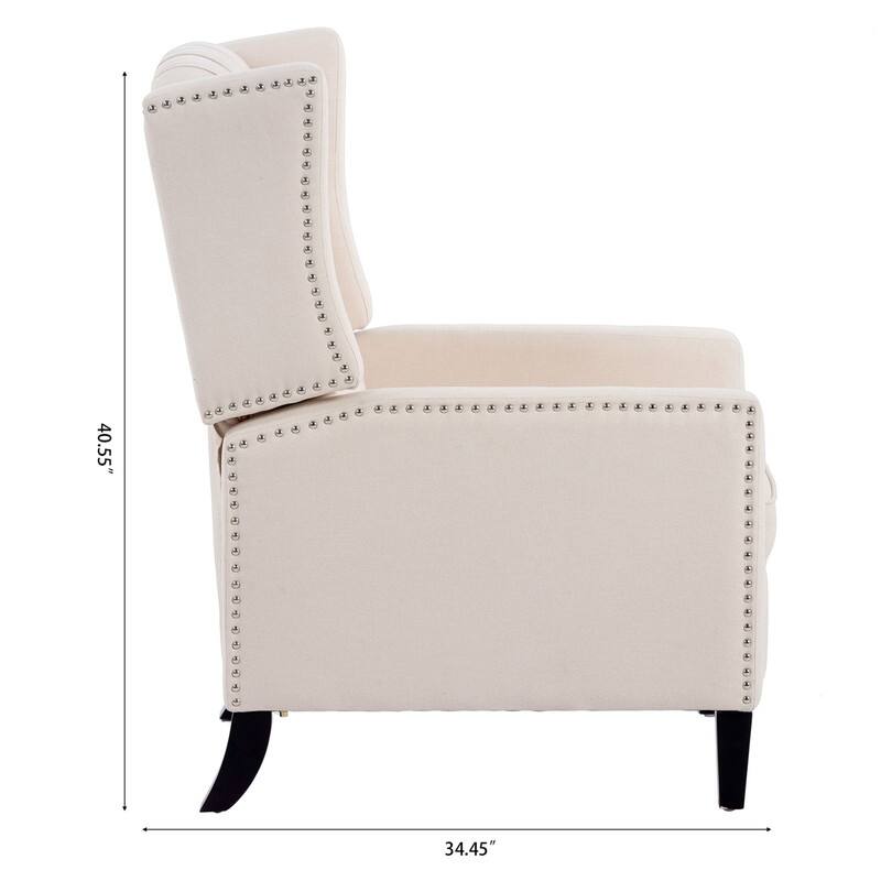 27.16" Wide Manual Wing Chair Recliner
