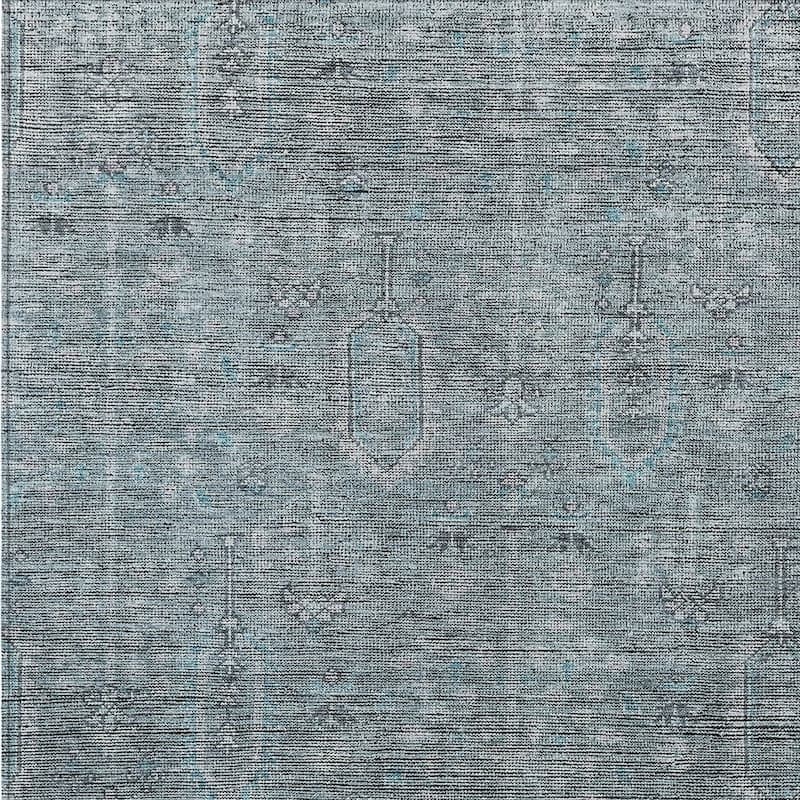 HomeRoots Southwestern Transitional Rectangle Outdoor Rug
