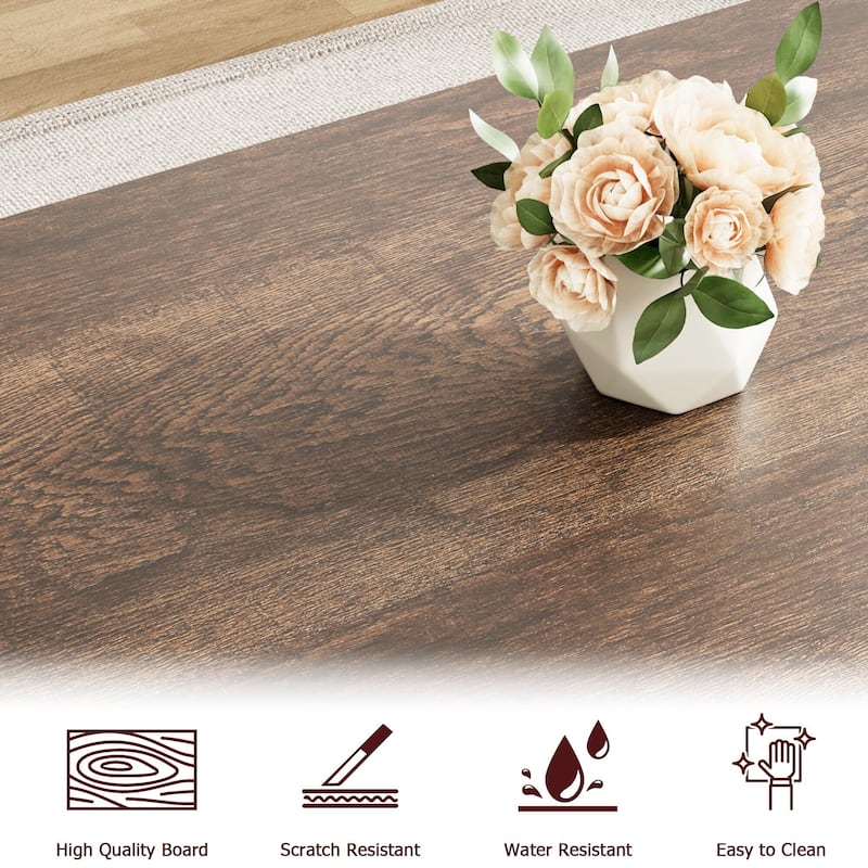 Dining Table Benches Set for 4