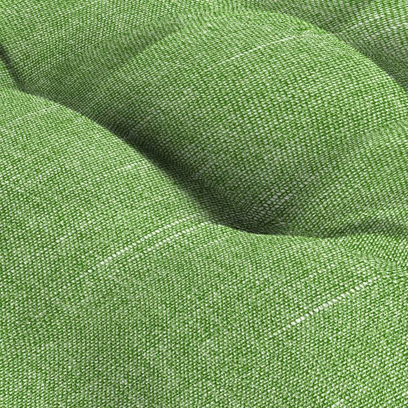 18" x 18" Contoured Outdoor Wicker Seat Cushion - Set of 2 - 18'' L x 18'' W x 4'' H