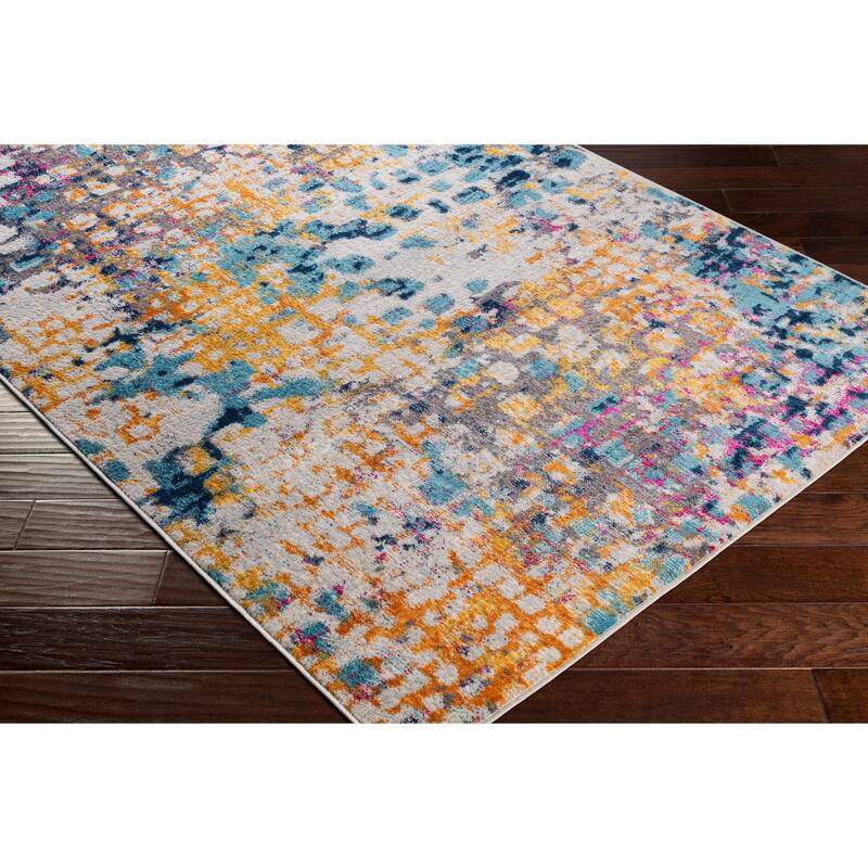 Livabliss Hank Vibrant Abstract Area Rug