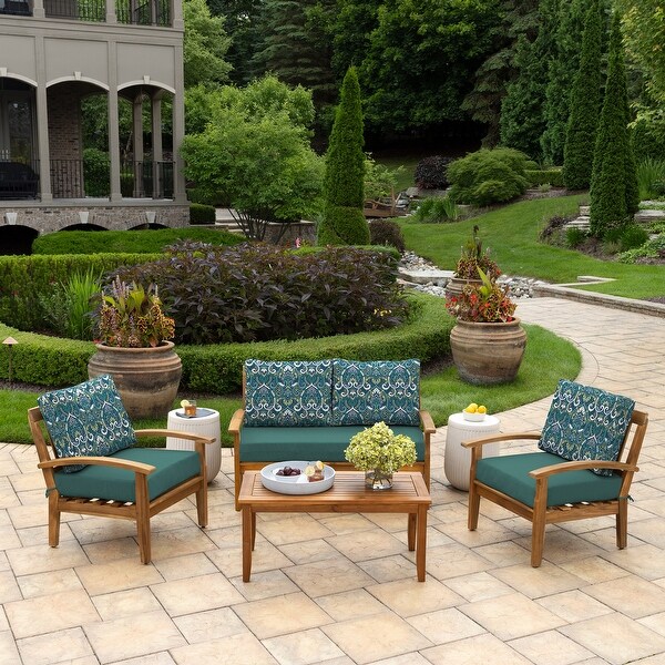 Set of 4 outdoor cushions sale