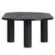 preview thumbnail 11 of 13, Kali Oval Mango Wood Coffee Table by East at Main