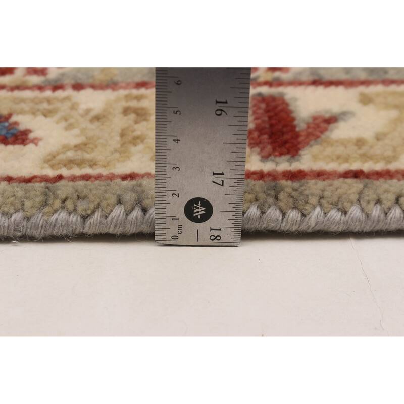 ECARPETGALLERY Hand-knotted Jules Serapi Grey Wool Rug - 6'1 x 8'7