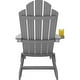 preview thumbnail 17 of 58, WINSOON All Weather HIPS Outdoor Folding Adirondack Chairs Set of 8