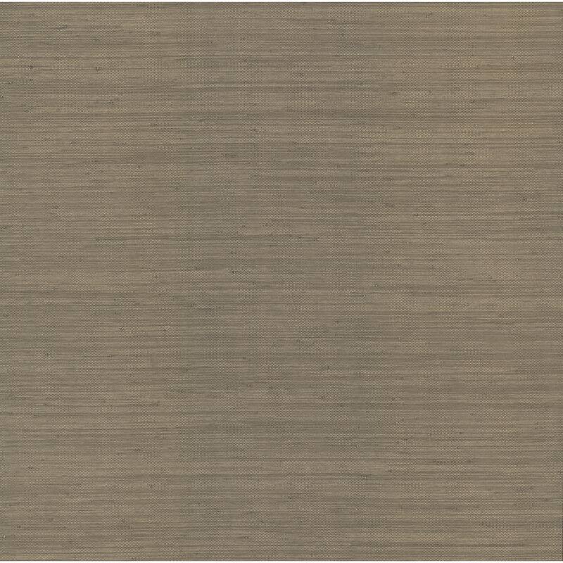 Chris Loves Julia x A-Street Prints Mycroft Sterling Grasscloth Wallpaper