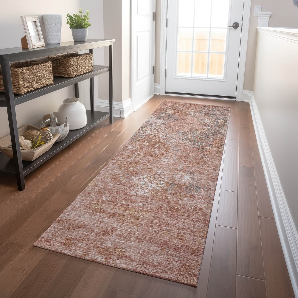 Premium Washable Super Soft Vintage Trellis Mayfield Rug