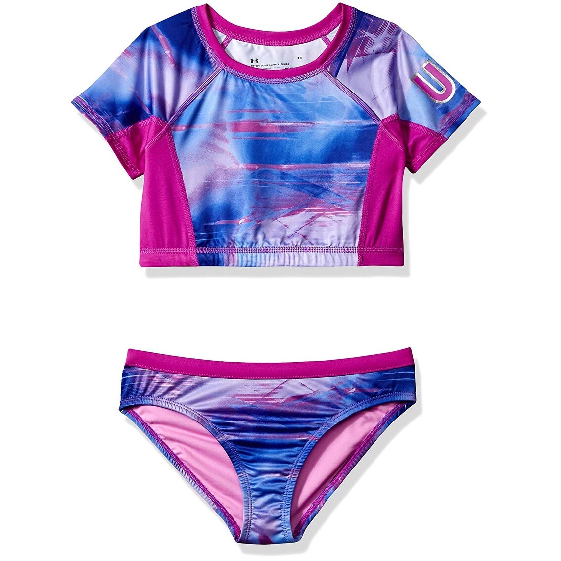 Under Armour Girls Rashguard Set
