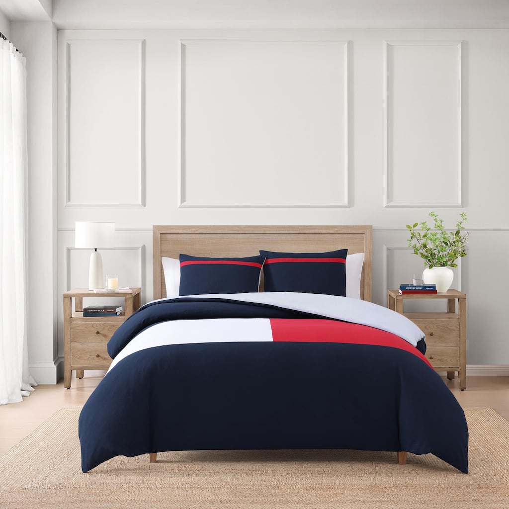 Tommy Hilfiger Iconic Anniversary Navy Comforter Set