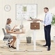 preview thumbnail 5 of 28, Costway 55" x 24" Electric Standing Desk with 3 Memory Height Settings