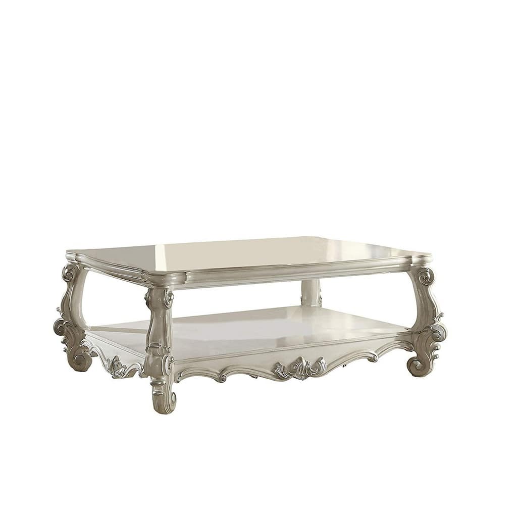 Imperial Coffee Table, Bone White