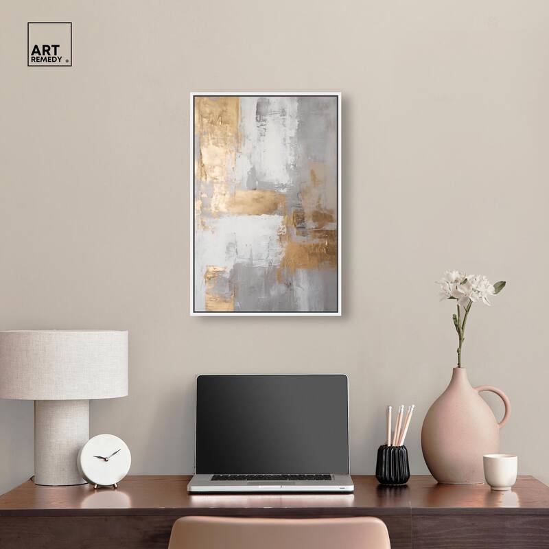 Woven Reminiscence IV Canvas by Art Remedy