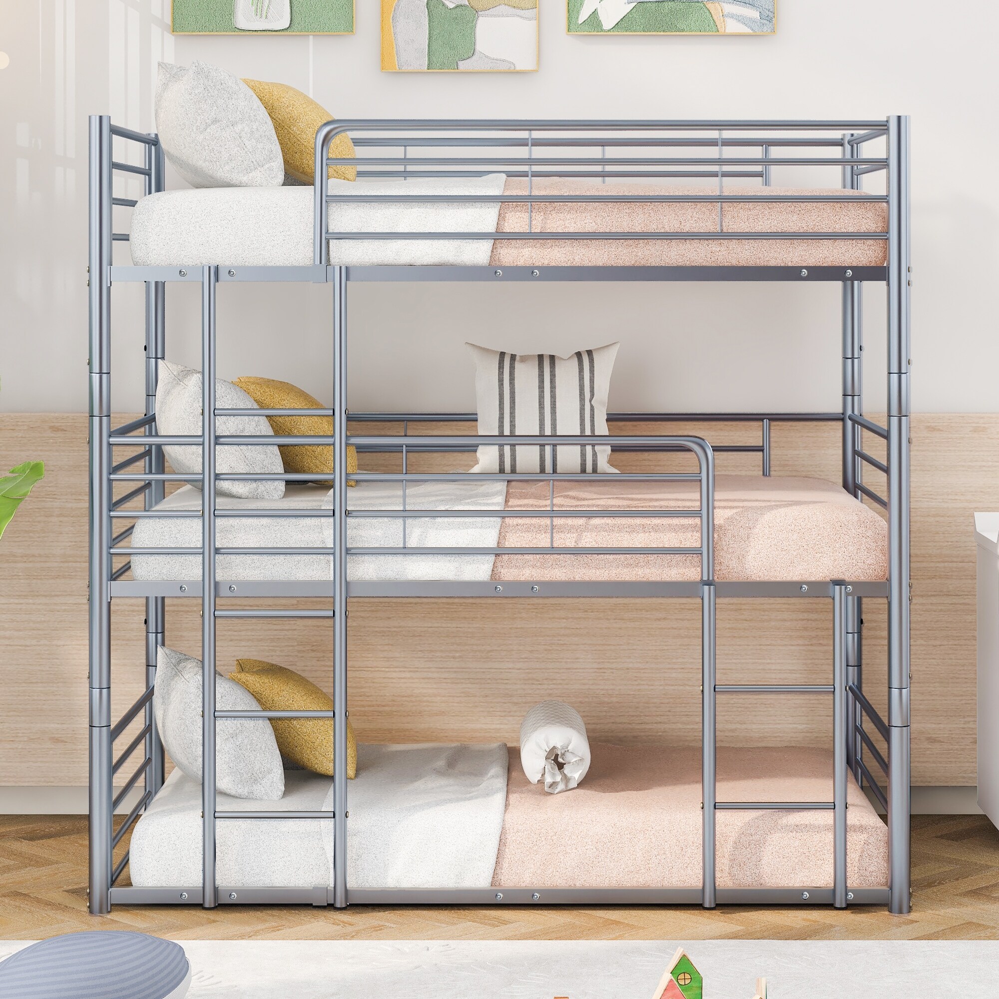 Triple cot bed size 2025
