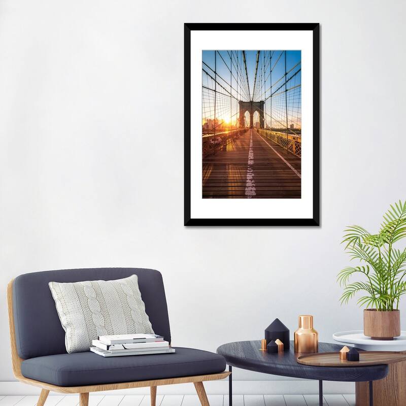 iCanvas "Brooklyn Bridge, New York City, USA" by Jan Becke PFA