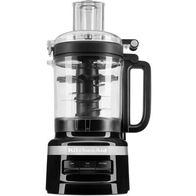 KitchenAid 9-Cup Food Processor in Onyx Black