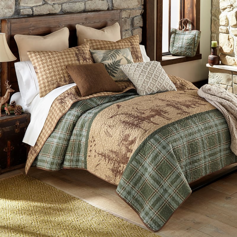 Spruce Trail Microfiber Quilt Set from Your Lifestyle by Donna Sharp