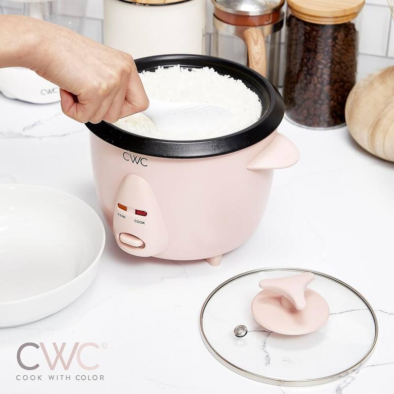 COOK WITH COLOR 6 Cup Rice Cooker 300W - Effortless Cooking