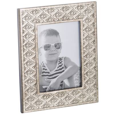 Creative Scents Dublin Brushed Silver Picture Frame