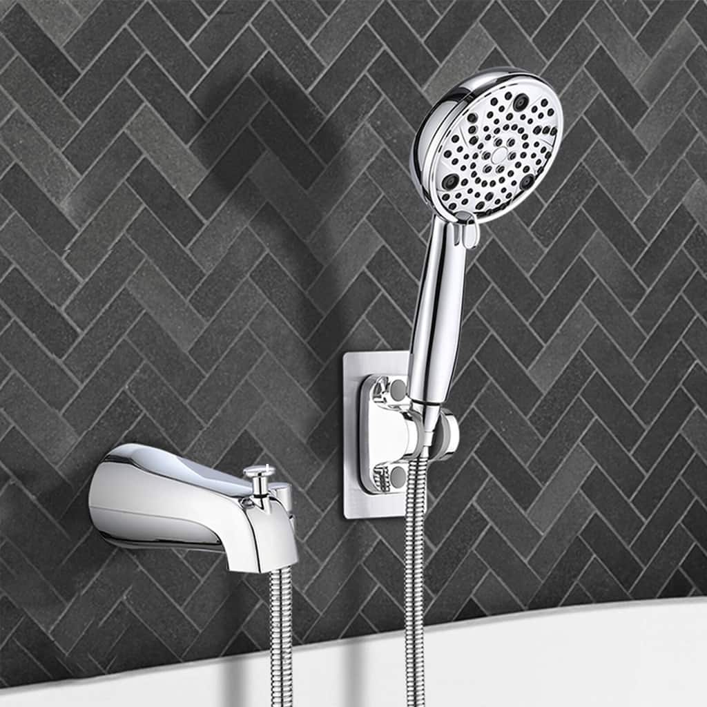 Tub Spout with Diverter, 8 Settings Hand Held Shower, Bathtub Faucet with Sprayer