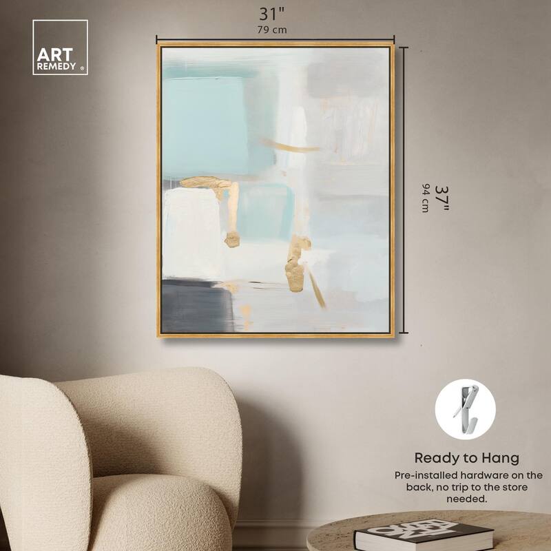 Pale Radiance I Canvas by Art Remedy