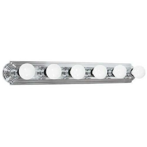 Sunset Lighting F3544 6 Light 360 Watt Bathroom Vanity Strip Sunset Lighting F3544 6 Light 360 Watt Bathroom Vanity Strip
